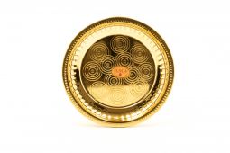 Brass plate medium puja plate